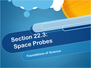 Section 22.3: Space Probes