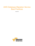 Whitepaper: AWS Database Migration Service Best Practices