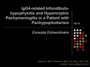 Hypertrophic Pachymeningitis