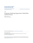 Destination Marketing Organizations` Stakeholders and Best Practices