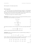 Electromagnetism: The simplest gauge theory.