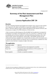 DOCX format - 66 KB - Office of the Gene Technology Regulator