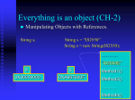 Everything is an object (CH-2)