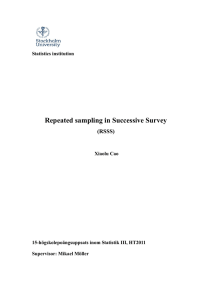 Repeated sampling in Successive Survey (RSSS)