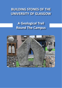 Glasgow University Building Stones