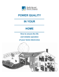 Electricity provides the power you need to run your home electronic
