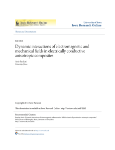 Dynamic interactions of electromagnetic and mechanical fields in