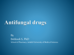 Antifungal drugs