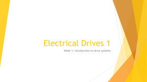 Electrical Drives 1