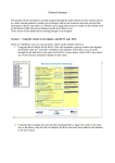 Technical document The purpose of this document is to help