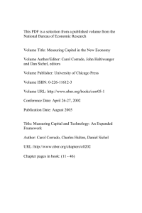 Measuring Capital and Technology: An Expanded Framework