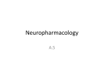 Neuropharmacology - Peoria Public Schools