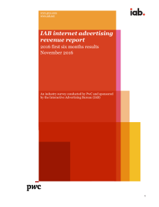2016 Internet Advertising Revenue Half-Year Report