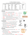 Plants can be classified based on how they absorb and circulate