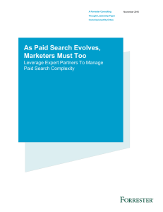 As Paid Search Evolves, Marketers Must Too