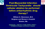 Catheter Ablation for VT