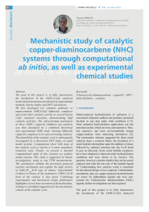 Mechanistic study of catalytic copper