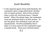 Sushi Roulette - Math For Life