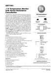 ADT7461 - Temperature Monitor with Series Resistance Cancellation