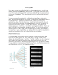 Chapter 23 – Wave Optics