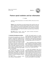 Pattern speed evolution and bar reformation