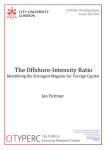The Offshore-Intensity Ratio
