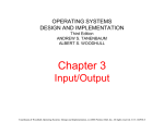 Input/Output - UWC Computer Science