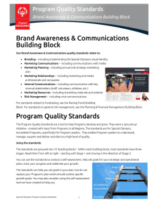 Brand Awareness and Communications