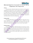 Bidirectional Single Power-Conversion DC-AC