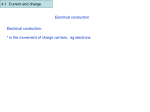 4.1 Current and Charge PPT