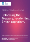 Reforming the Treasury, reorienting British capitalism.