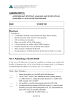 laboratory 3: assembling, editing, linking, and executing assembly