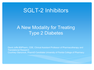 SGLT-2 Inhibitors - Diabetes in Control