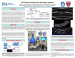 OCT-based whole eye biometry system
