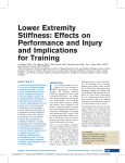 Lower Extremity Stiffness