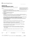 Critical Care Delirium Management Orders