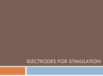 Electrodes for stimulation