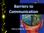Barriers to Effective Communication