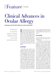 Clinical Advances in Ocular Allergy