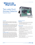 Two- wire Duct Smoke Detector