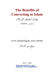 The Benefits of Converting to Islam DOC