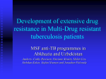 Development of extensive drug resistance in Multi-Drug