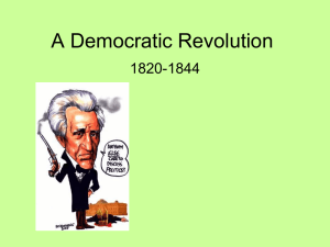 A Democratic Revolution