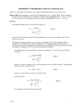 B for a circular coil