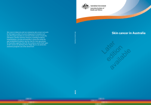 Skin cancer in Australia - Australian Institute of Health and Welfare