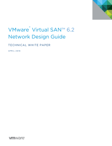 VMware Virtual SAN Network Design Guide