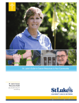 Community Cancer Resources St. Luke`s Guide to Cancer