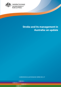 Stroke and its management in Australia