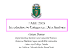 Modelling Binary and Categorical Data using NONMEM