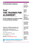 T4A™ TRAINER for Alignment